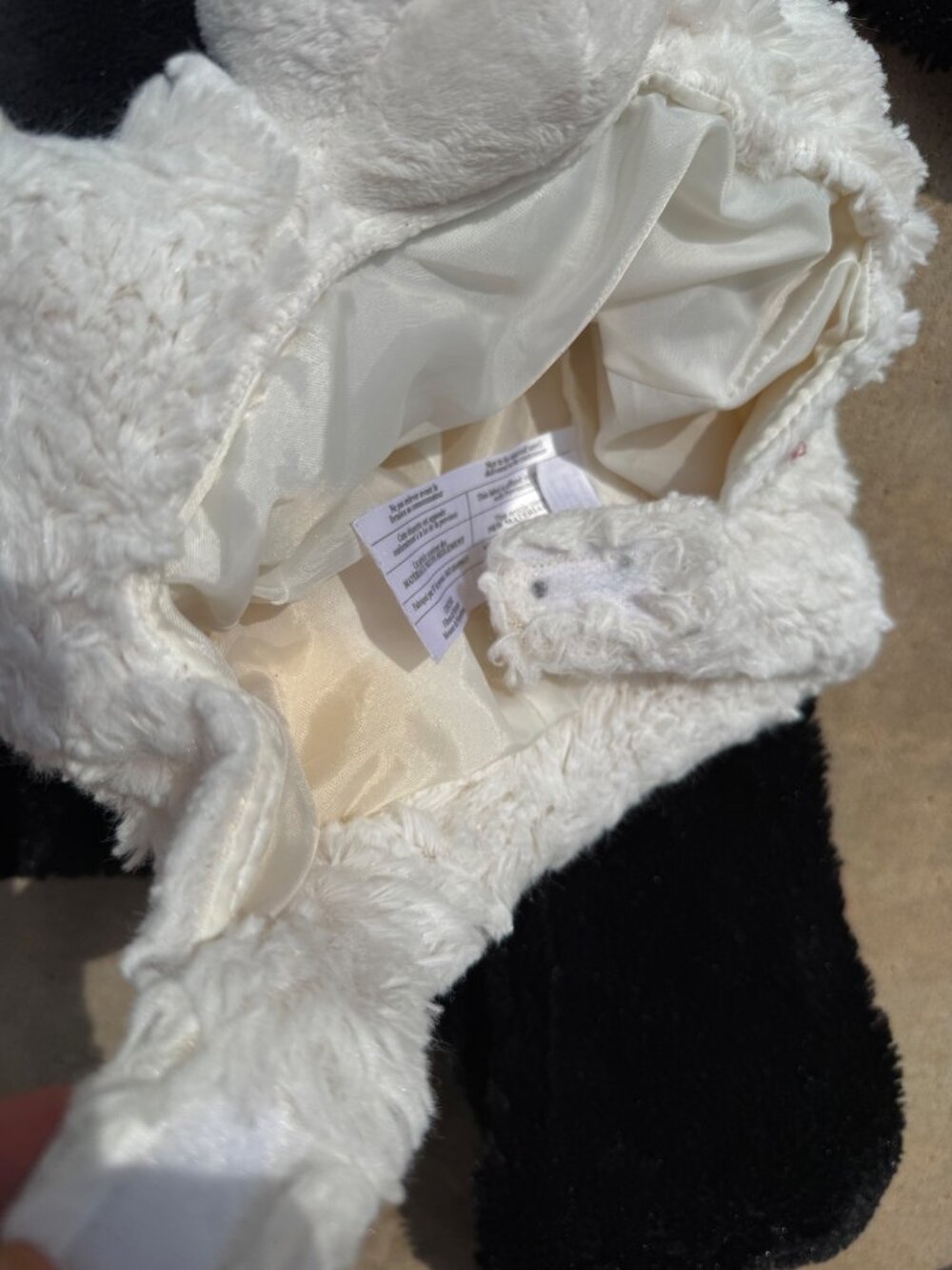 Pottery Barn Kids Panda Bear Costume Toddler 12-24 Mos Halloween Dress Up Baby - Picture 10 of 11